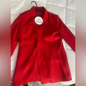 Baby boo fashion: Natasha Jacket in the color red.